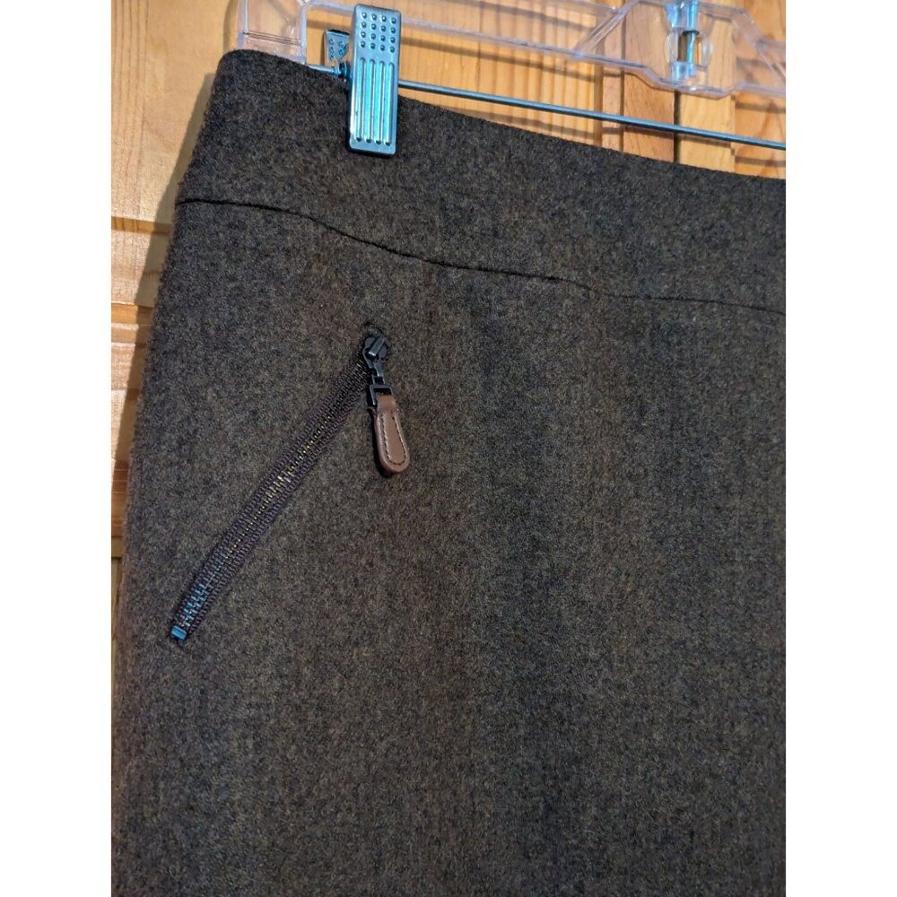 Talbots Skirt Size 2 Petite Mini Skirt Brown